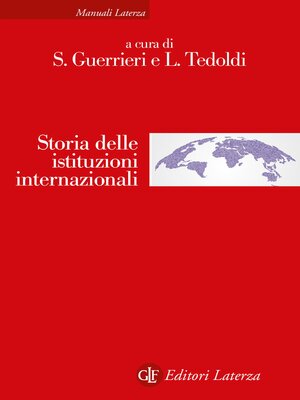 cover image of Storia delle istituzioni internazionali